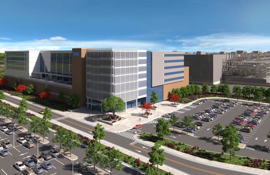 Rendering of Intel Expansion in Ohio